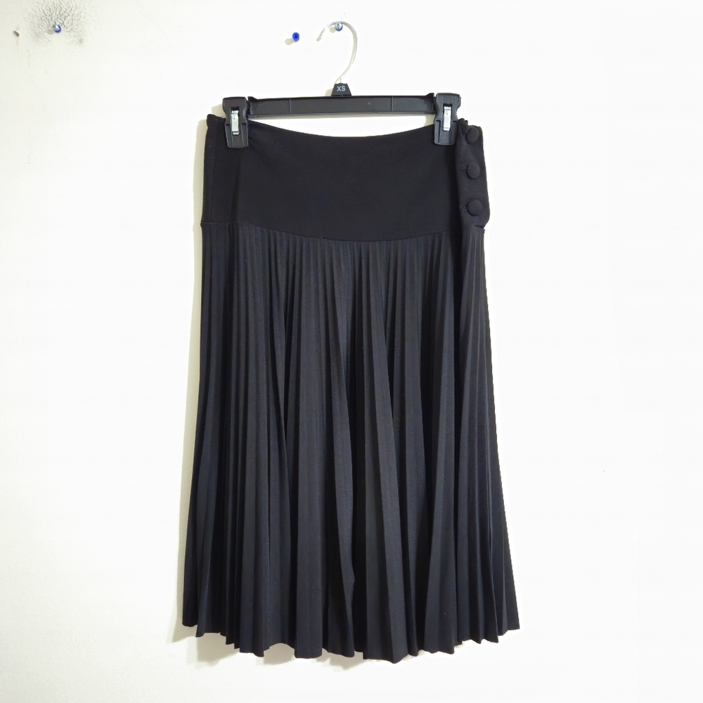 Junee Drop Waist Pleated  Skirt